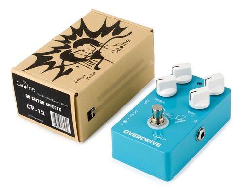 Pedal Caline Pure Sky Overdrive Guitarra Cor Azul - Pedal para