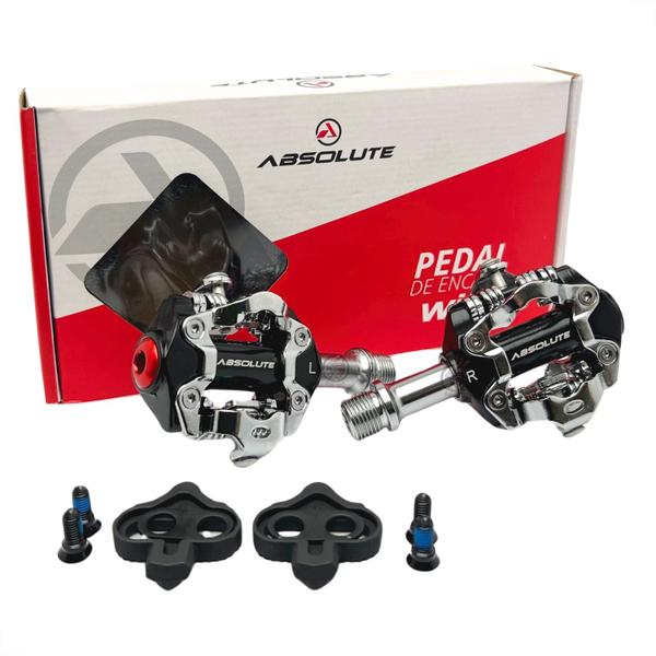 Imagem de Pedal clip absolute wild mtb c/ taco - preto