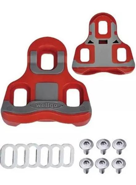 Imagem de Pedal clip speed wellgo r251 pto 9/16 com par de tacos