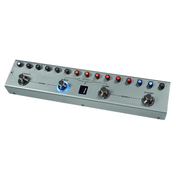 Pedal De Baixo Tank B Recarregável M-Vave Pedaleira Cuvave Bass Efeito Modulação, Delay e Reverb Imagem de Pedal De Baixo Tank B Recarregável M-Vave Pedaleira Cuvave Bass Efeito Modulação, Delay e Reverb