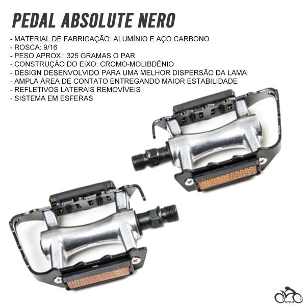 Imagem de Pedal de Bicicleta Absolute Nero Mtb