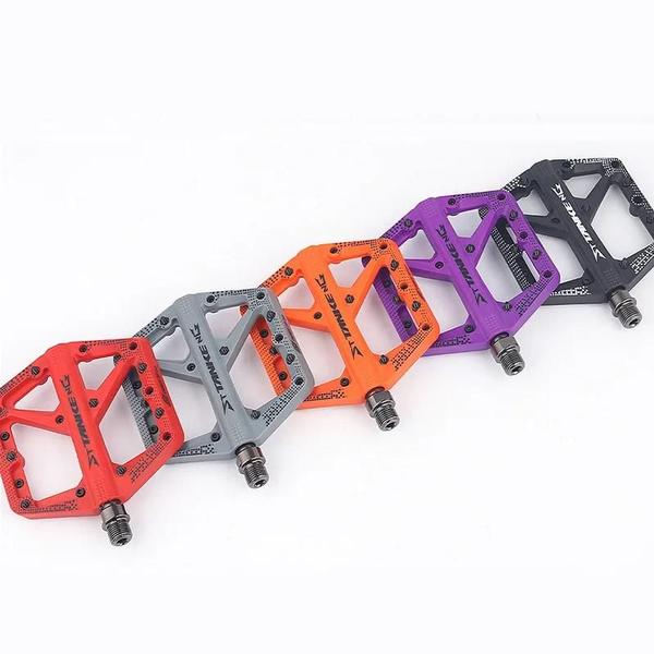 Imagem de Pedal de Bicicleta MTB com Ampliação - Nylon Antiderrapante, 2 Rolamentos