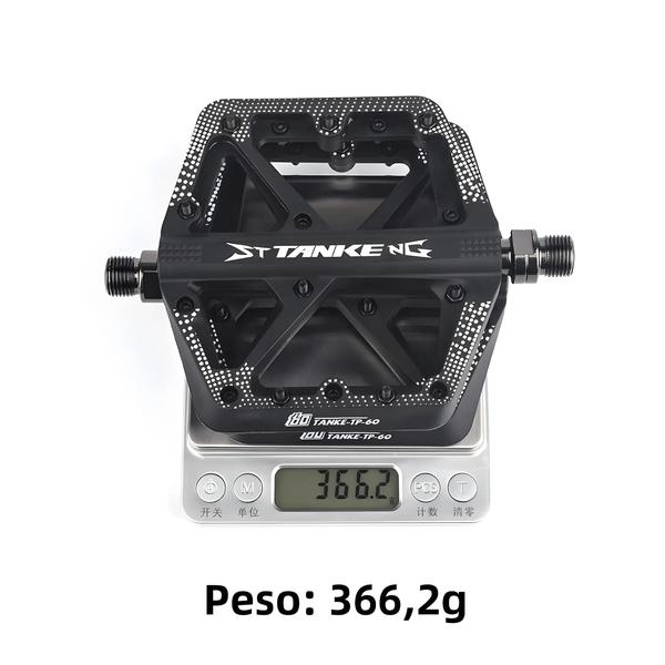 Imagem de Pedal de Bicicleta MTB com Ampliação - Nylon Antiderrapante, 2 Rolamentos