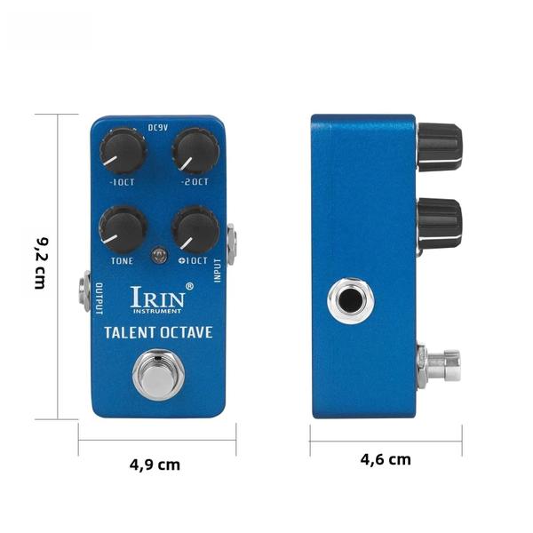 Imagem de Pedal de Efeito de Guitarra Irin - True Bypass Fuzz, Overdrive, Distortion e Flanger