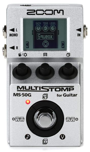 Imagem de Pedal de efeitos de guitarra Zoom MS-50G MultiStomp com 100 efeitos