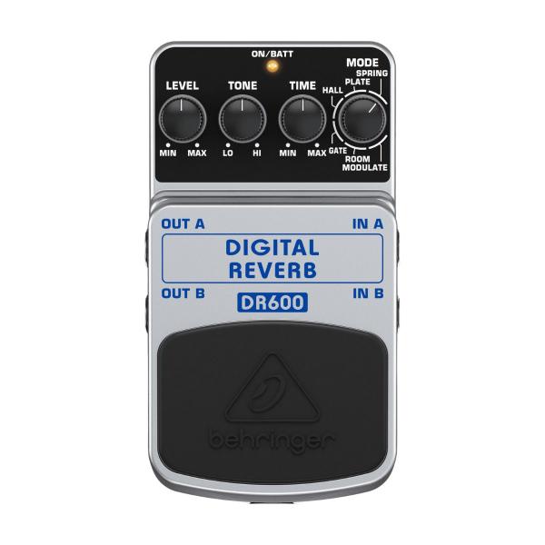 Imagem de Pedal de Efeitos Reverb Estéreo Digital DR600 da Behringer