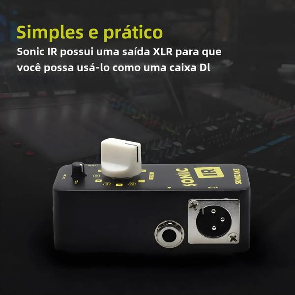 Imagem de Pedal de Efeitos SONICAKE QSS-12 - Simulador de Gabinete de Alto-Falante IR para Guitarra e Baixo