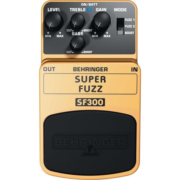 Imagem de Pedal de Fuzz e Boost Super Fuzz SF300 Behringer