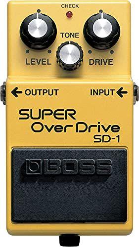 Imagem de Pedal de guitarra BOSS SD-1 Super OverDrive com pacote de acessórios