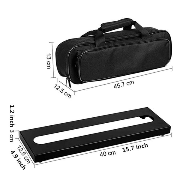 Imagem de Pedal de guitarra GOKKO Small 40 x 12 cm com bolsa de transporte