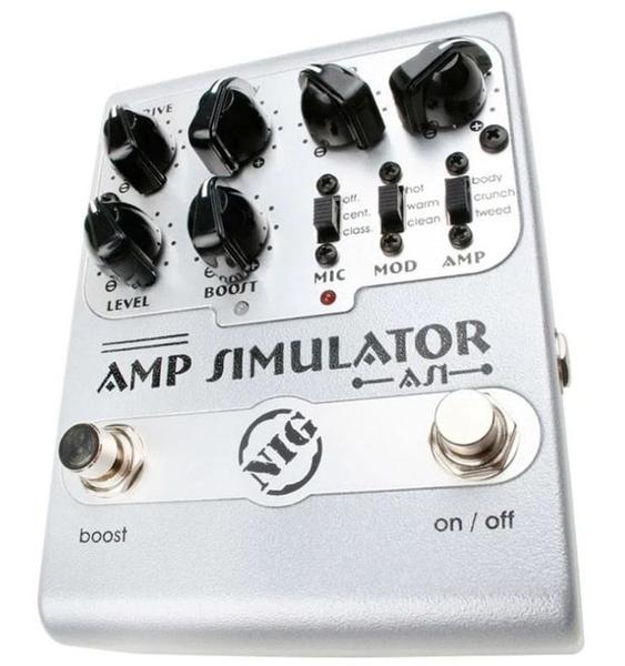 Imagem de Pedal De Guitarra Nig Ampli Simulator As1 Ampl