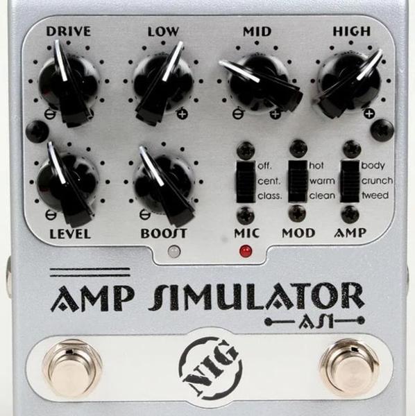 Imagem de Pedal De Guitarra Nig Ampli Simulator As1 Ampl