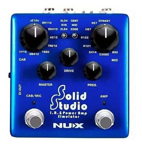 Imagem de Pedal De Guitarra Nux Solid Studio Nss-5 Amp Simulator