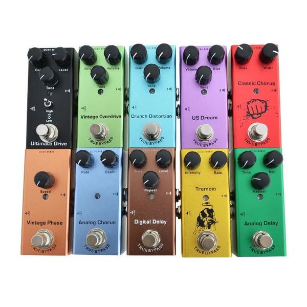 Imagem de Pedal de Guitarra Vintage Overdrive Chorus Phase Tremolo Delay - Ultimate Drive Classic