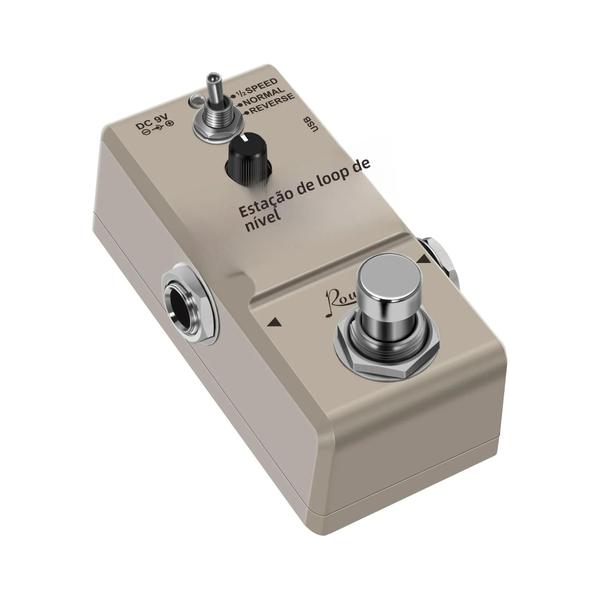 Imagem de Pedal de Loop Rowin LN-332S - 48k, Overdubs Ilimitados, 10 Minutos, 12 Efeitos de Guitarra