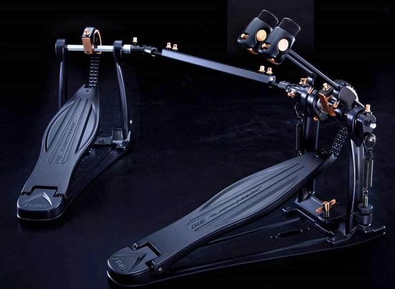 Imagem de Pedal Duplo Tama Speed Cobra 310 Black  -  Copper Limited Edition Double Chain Drive HP310LBC