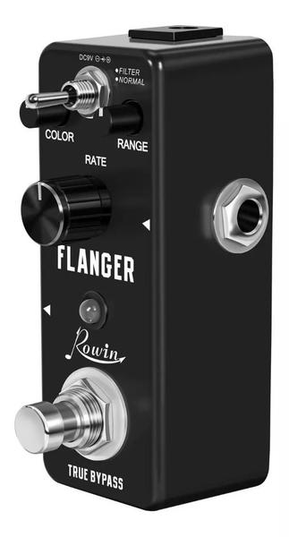 Imagem de Pedal Efeito De Guitarra Flanger Rowin Lef312 Pure