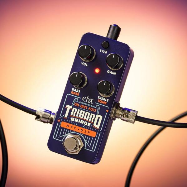 Imagem de Pedal Electro Harmonix Pico Triboro Overdrive, Distortion e Fuzz