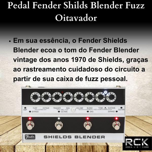 Imagem de Pedal Fender Shilds Blender Fuzz Oitavador