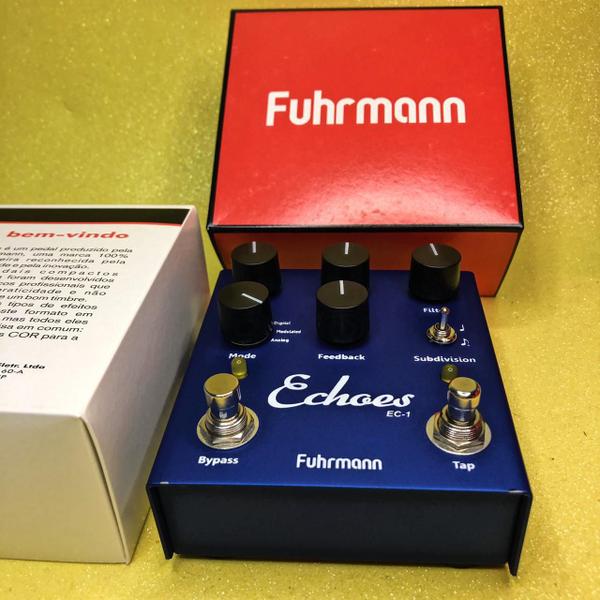 Imagem de Pedal Fuhrmann Echoes Ec01 Delay Com Tap Tempo