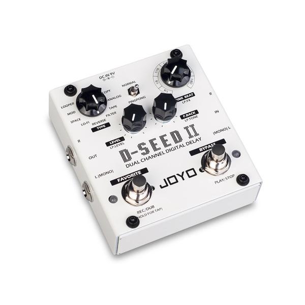 Pedal guitarra Joyo D-Seed 2 - Stereo Delay Imagem de Pedal guitarra Joyo D-Seed 2 - Stereo Delay