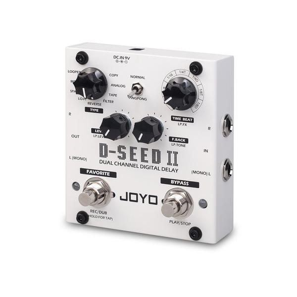 Pedal guitarra Joyo D-Seed 2 - Stereo Delay Imagem de Pedal guitarra Joyo D-Seed 2 - Stereo Delay