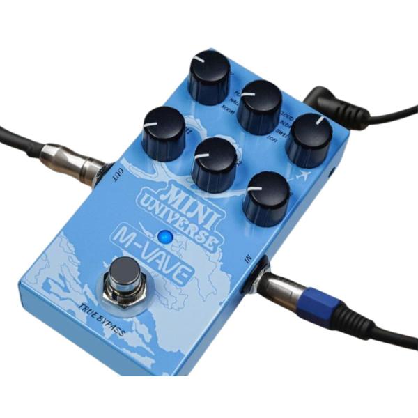 Imagem de Pedal M-Vave Mini-Universe Digital 9 Tipos de Reverb