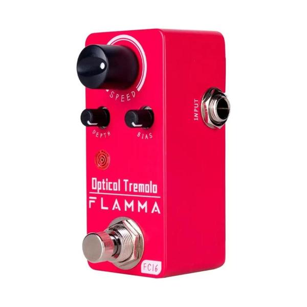 Imagem de Pedal Mini Guitarra Flamma Optical Tremolo Fc16