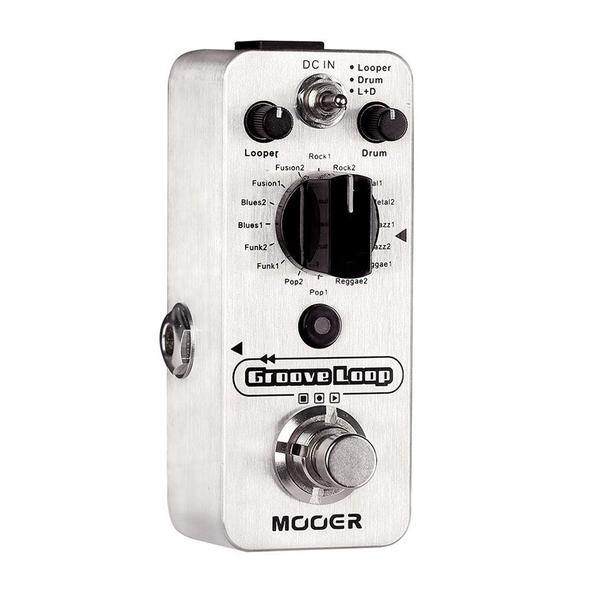 Imagem de Pedal Mooer Micro Groove Loop Drum Machine Looper Pedal Mlp2