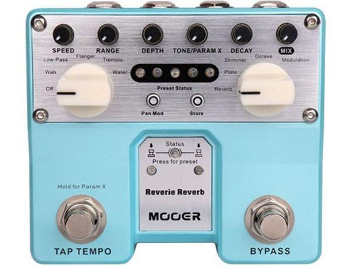 Imagem de Pedal Mooer Reverie Trv2 Reverb Digital Para Guitarra