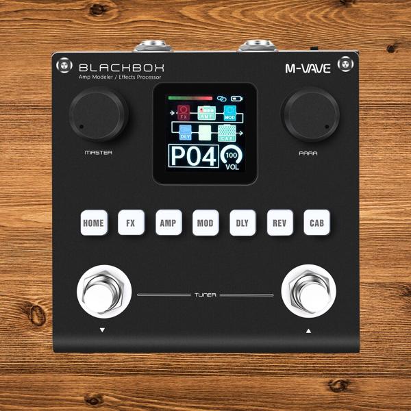 Pedal Multiefeitos M-Vave Blackbox - Pedal de Guitarra - Magazine