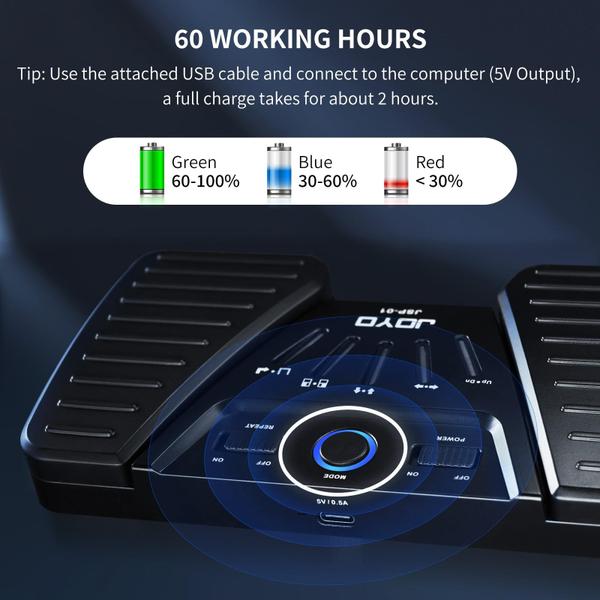 Imagem de Pedal Page Turner de música Bluetooth Page Turner sem fio