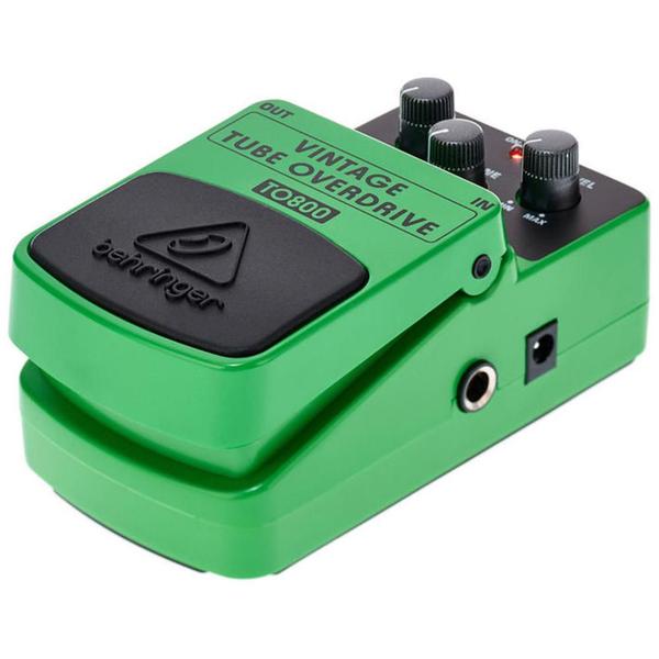 Pedal Para Guitarra Behringer TO800 Vintage Tube Overdrive Imagem de Pedal Para Guitarra Behringer TO800 Vintage Tube Overdrive