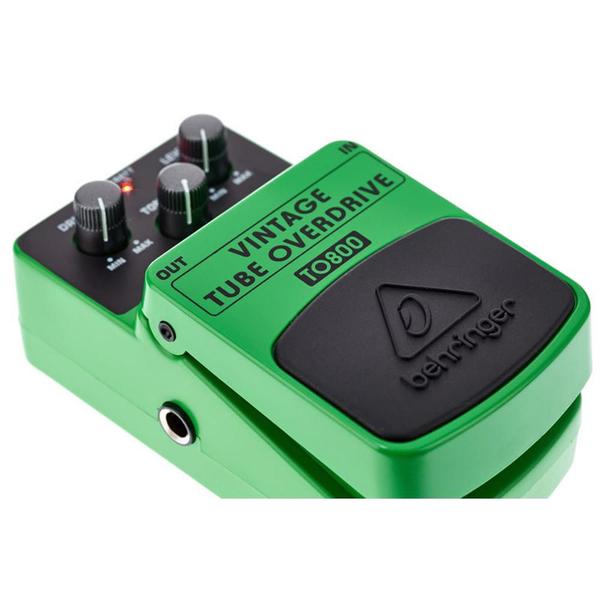 Pedal Para Guitarra Behringer TO800 Vintage Tube Overdrive Imagem de Pedal Para Guitarra Behringer TO800 Vintage Tube Overdrive