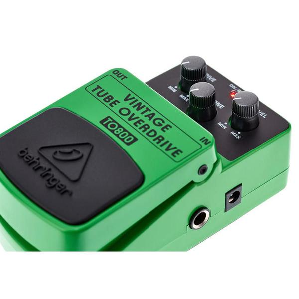 Pedal Para Guitarra Behringer TO800 Vintage Tube Overdrive Imagem de Pedal Para Guitarra Behringer TO800 Vintage Tube Overdrive