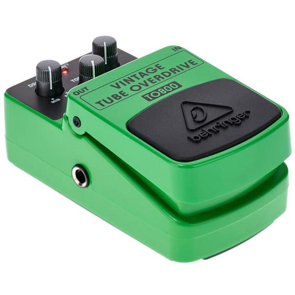 Pedal Para Guitarra Behringer TO800 Vintage Tube Overdrive Imagem de Pedal Para Guitarra Behringer TO800 Vintage Tube Overdrive