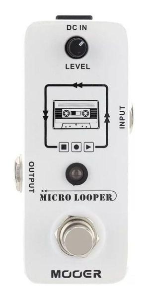 Imagem de Pedal Para Guitarra Micro Looper Mlp1 Mooer