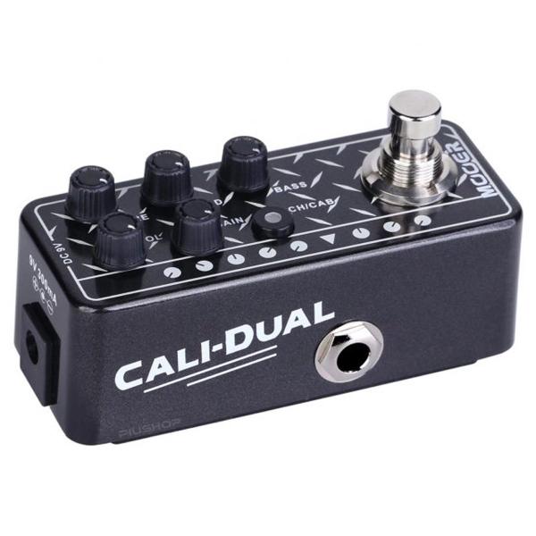 Imagem de Pedal Para Guitarra Pre Amp Mooer Cali Dual M011