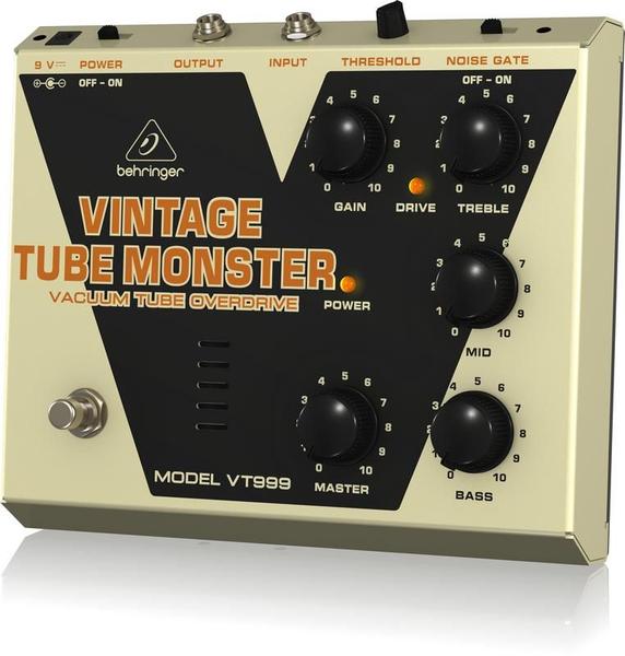 Imagem de Pedal Para Guitarra Vacuumtube Monster Vt999 Branco Behring