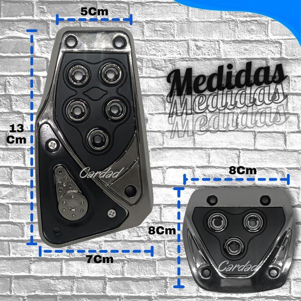 Imagem de Pedal Pedaleira Sport Antiderrapante Automotivo Racing Nf