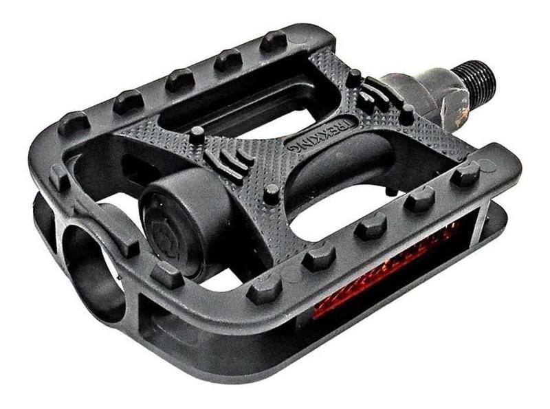 Imagem de Pedal Plataforma 9/16 Nylon Rosca Grossa Com Refletor