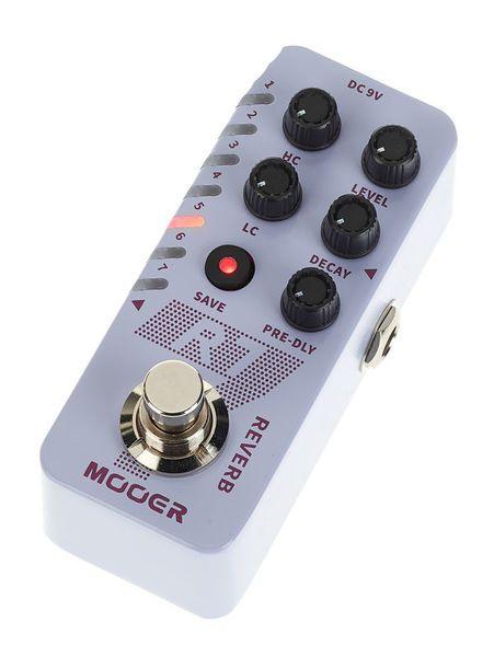 Imagem de Pedal R7 de Reverb Mooer com 7 Efeitos Clássicos