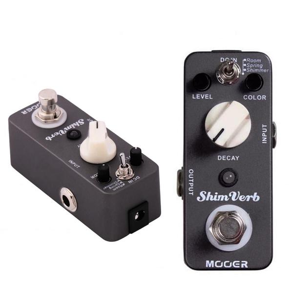 Imagem de Pedal Reverb Digital Mooer Shimverb MRV1 9V 128mA MRV 1