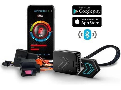 Imagem de Pedal Shiftpower App Chip Modulo Acelerador com Bluetooth 4.0+ 5.0+ plug and play modo economico top