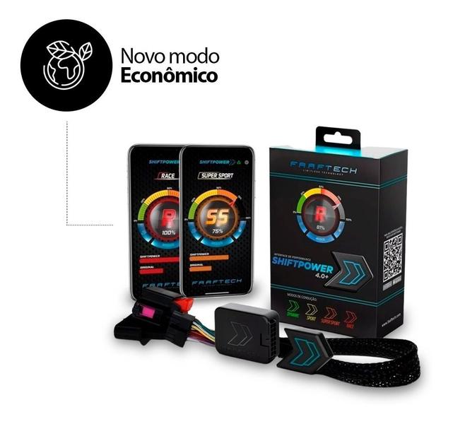 Imagem de Pedal Shiftpower Chip Modulo Acelerador Bluetooth App Todos