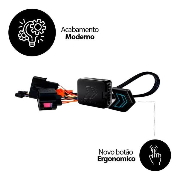 Imagem de Pedal Shiftpower Chip Modulo Acelerador Bluetooth App Todos