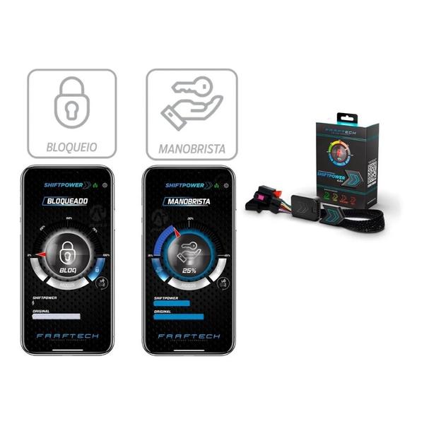 Imagem de Pedal shiftpower modulo acelerador chip gas potencia bluetooth app nova versão 2024 6.4+ plug and play novo modo eco tira delay todos carros