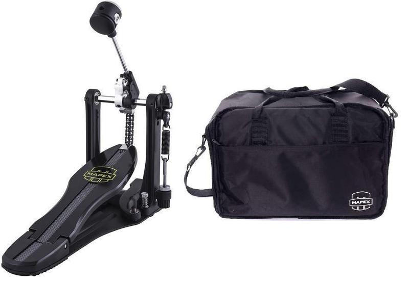 Imagem de Pedal Simples Mapex P810 Armory Series Dual Chain Drive com Bag e Peso no Batedor (800 Series)