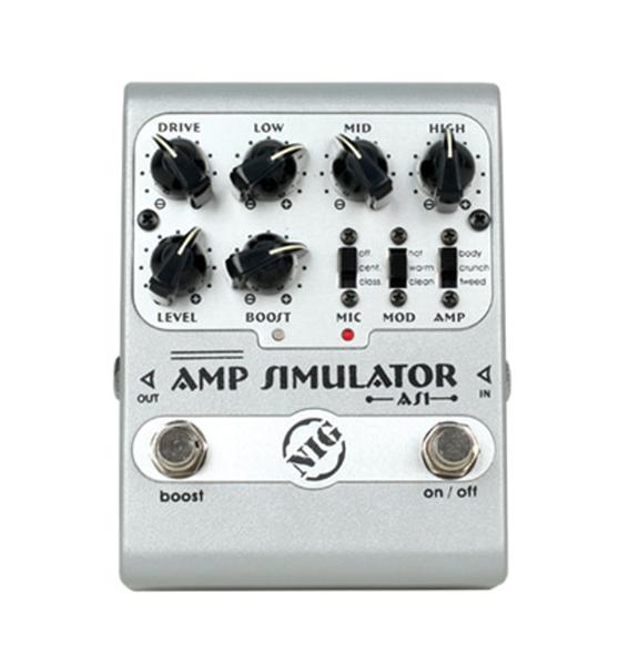 Imagem de Pedal Simulador NIG SIMULATOR Guitarra AS1 