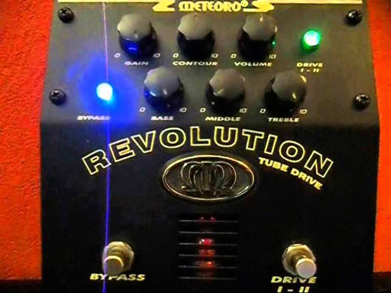 Imagem de Pedal Valvulado Meteoro Revolution Tube Drive Para Guitarra